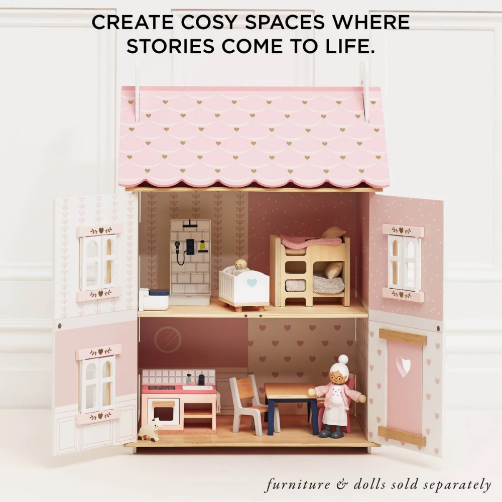 Le Toy Van - Roseheart Wooden Dolls House - Image 6