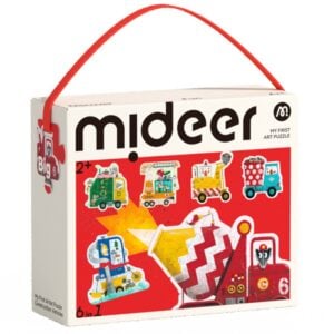 Mideer - My First Jigsaw Puzzle for Kids - Construction Vehicles