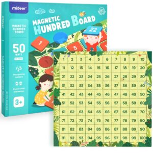 Mideer - Magnetic Hundreds Board - Early Math Counting Game