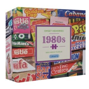 Gibsons - Sweet Memories of the 1980s - 500 Piece Jigsaw Puzzle in Gift Box
