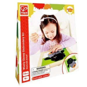 Hape - Arts & Crafts Embroidery Kit - Woolly Sheep -**
