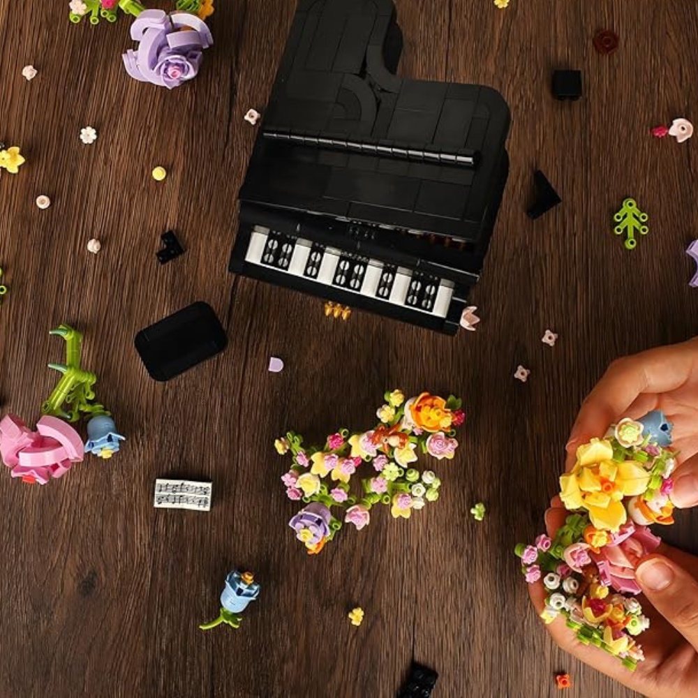 Cogo - Building Block Set - Flower Piano - 841 Pieces - Image 3