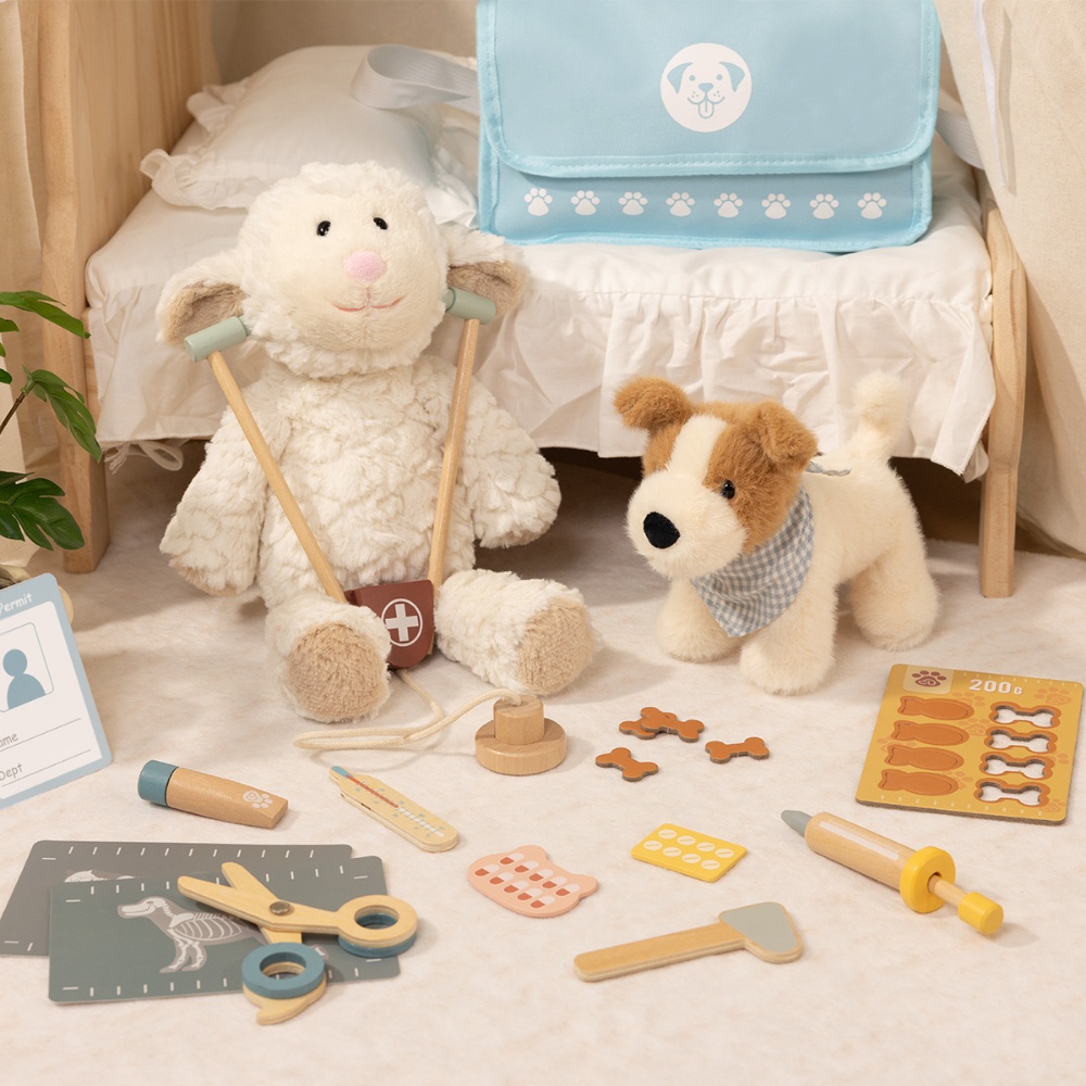 TookyToy - Pretend Play Little Vet Play Set - Image 2