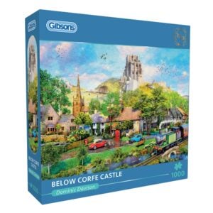 Gibsons - Below Corfe Castle - 1000 Piece Jigsaw Puzzle