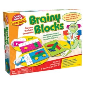 Small World Toys - Brainy Blocks - 34pcs -**