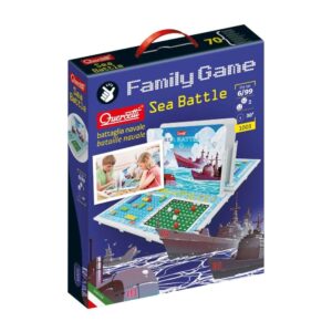 Quercetti - Sea Battle Strategy Game - Classic Battleship-Style Logic Game
