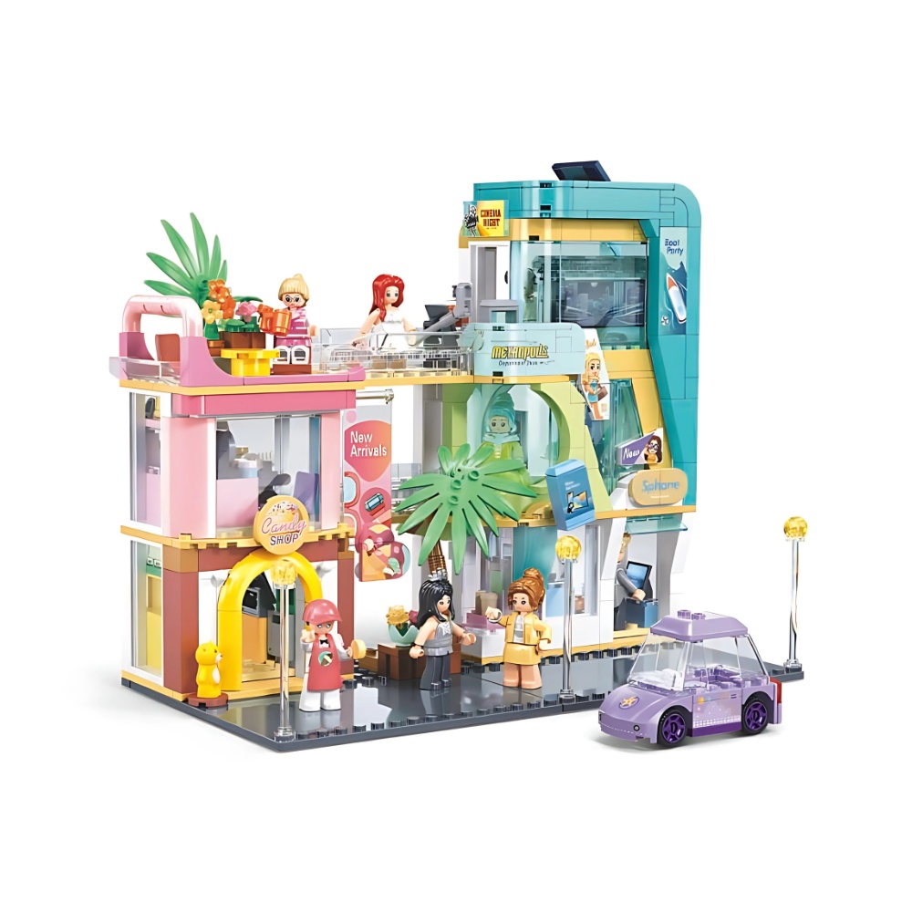 Sluban Building Set: Metropolis - D.C. Department Store - 725 Pieces - Image 2
