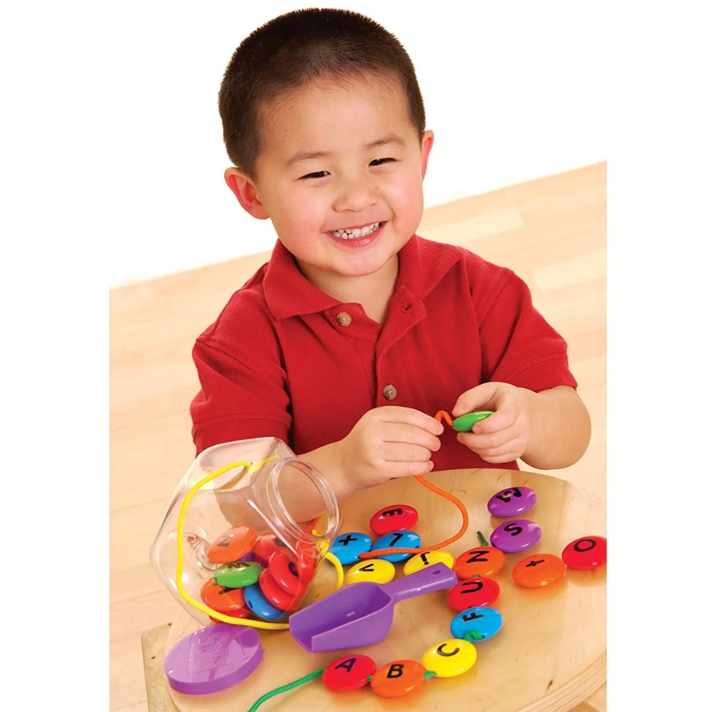Learning Resources - Smart Snacks® - ABC Lacing Sweets Alphabet Fine Motor Toy - Image 3