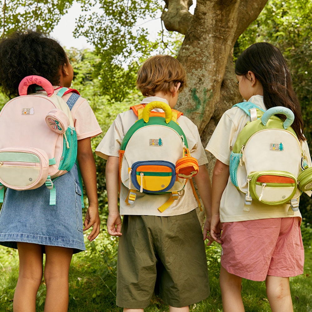 Mideer - Kids Outing Backpack with Safety Features - Orange - Image 7