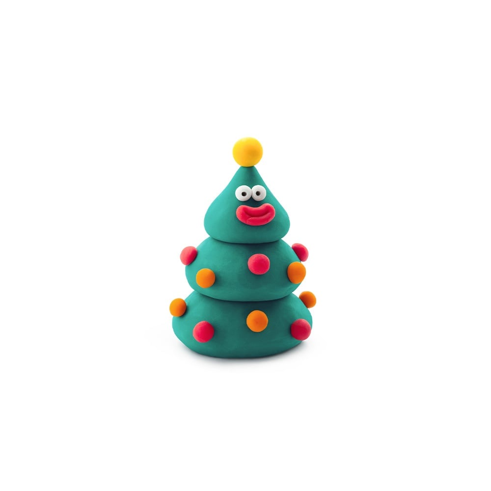 Hey Clay - Modelling Air-Dry Clay with Fun Interactive App - Winter Holidays, 15 cans-** - Image 4