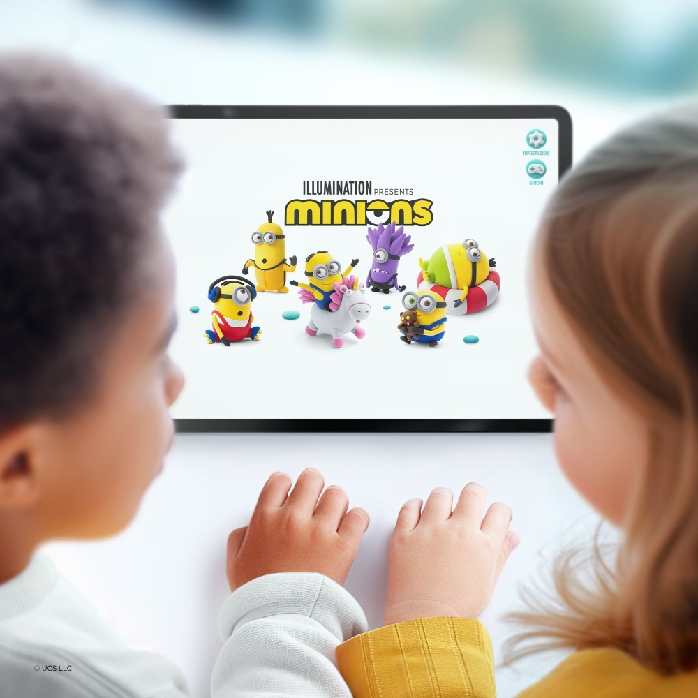 Hey Clay - Modelling Air-Dry Clay with Fun Interactive App - Minions, 15 cans - Image 6