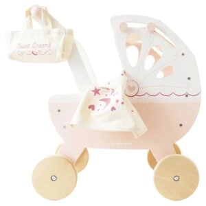 Le Toy Van - Wooden Retro Doll Pram