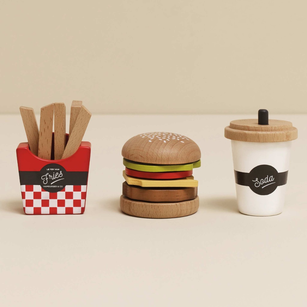 Le Toy Van - Gourmet Hamburger Set - 13pcs - Image 4