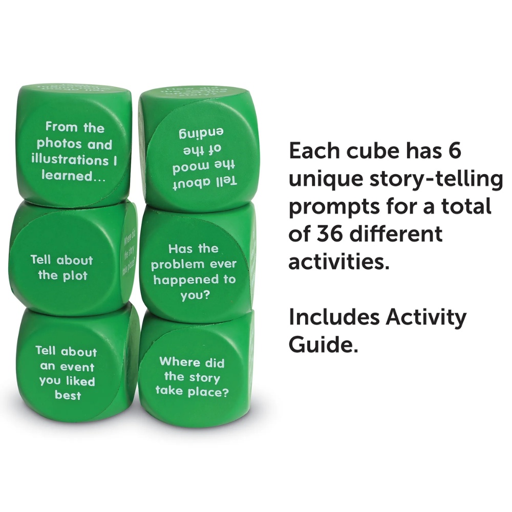 Learning Resources - Retell A Story Cubes: Reading Comprehension Game Ages 5+ - Image 5