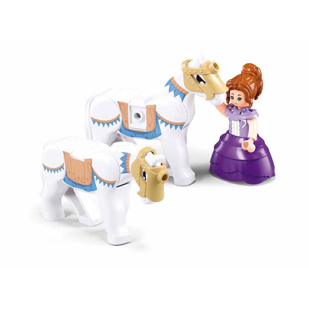 Sluban Building Set: Girls Dream - Pumpkin Carriage - 320pcs - Image 4