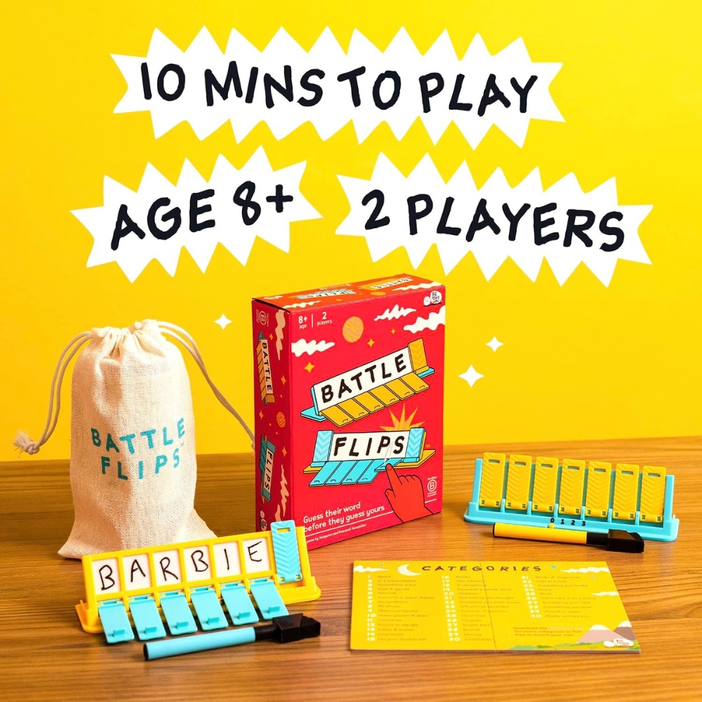 Big Potato Games - Battle Flips - The Word vs Word Family Game - 2 Players - Image 4