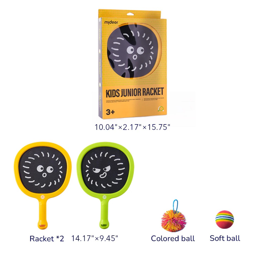 Mideer - Kids Junior Racket - 2 Rackets & 2 Balls - Image 9