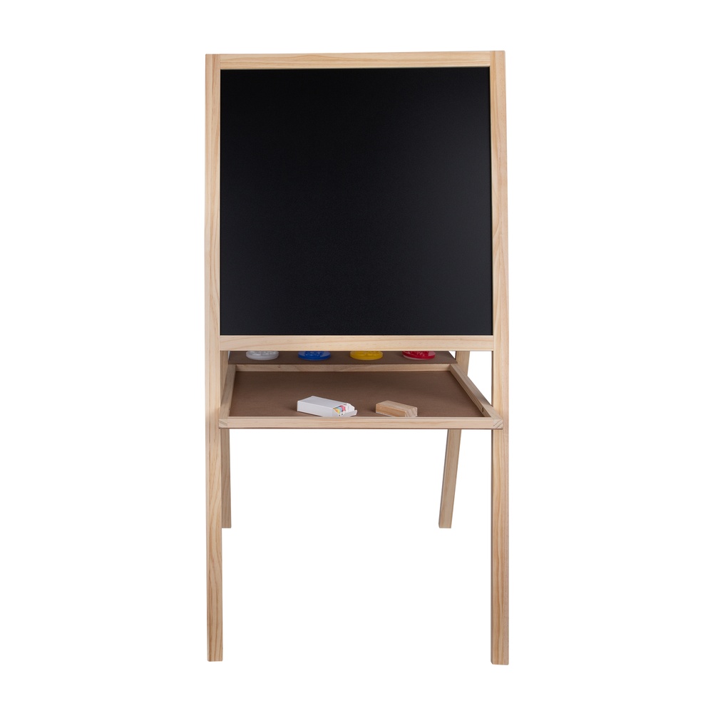 Classic World - 5-in-1 - Blackboard & Whiteboard Art Easel - 58 x 4 x 116 cm - Image 3