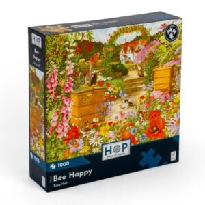 House of Puzzles - Bee Happy - 1000 Piece Jigsaw Puzzle