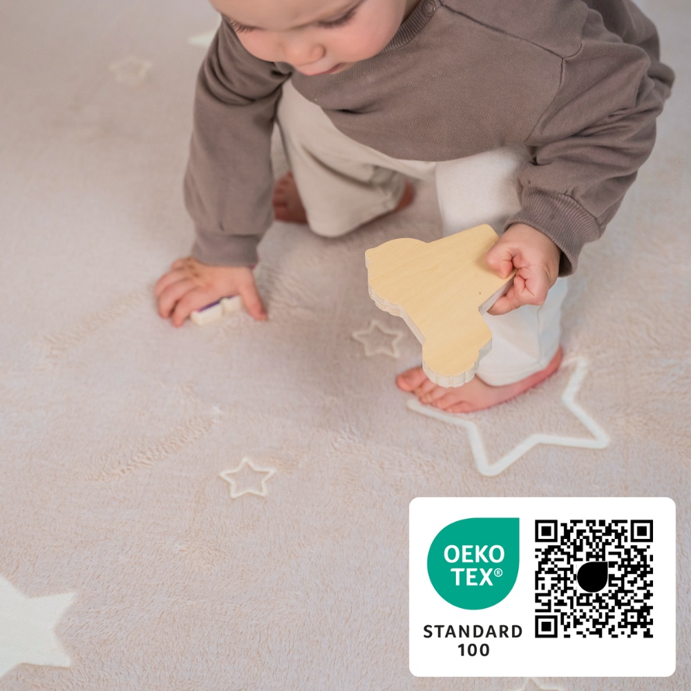 Hakuna Matte - GlowCloud Play Mat Carpet Glow in the Dark - Stars 170 x 120 x 2.5 cm - Image 7