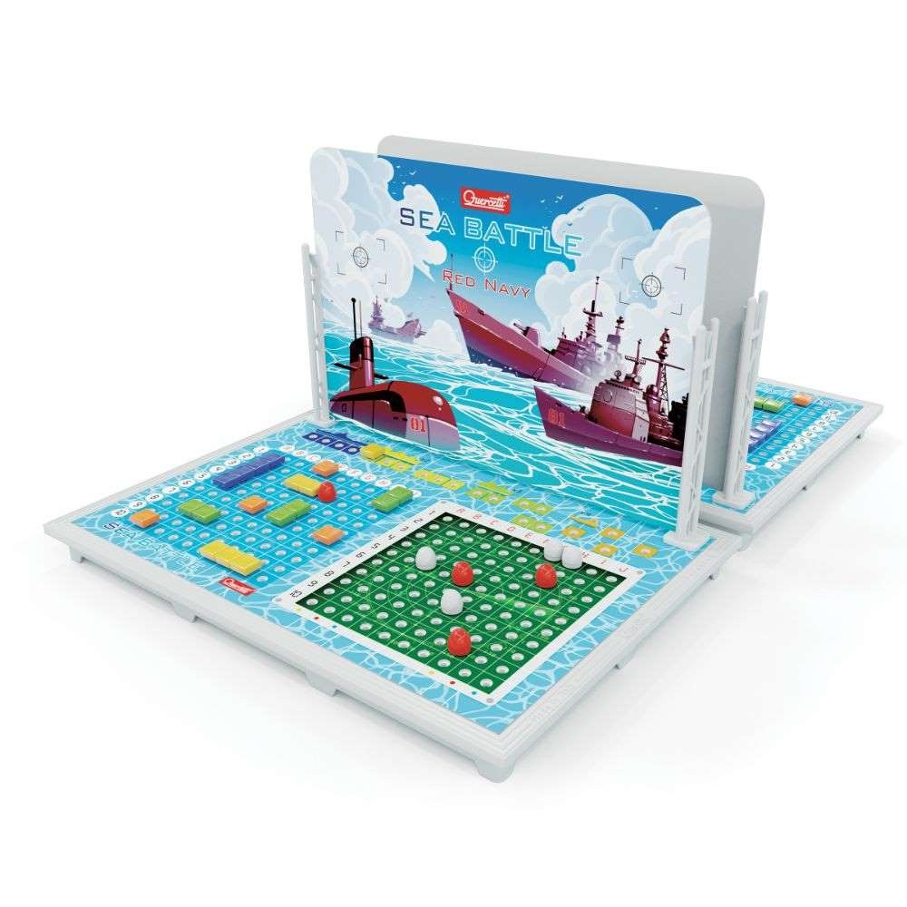 Quercetti - Sea Battle Strategy Game - Classic Battleship-Style Logic Game - Image 3