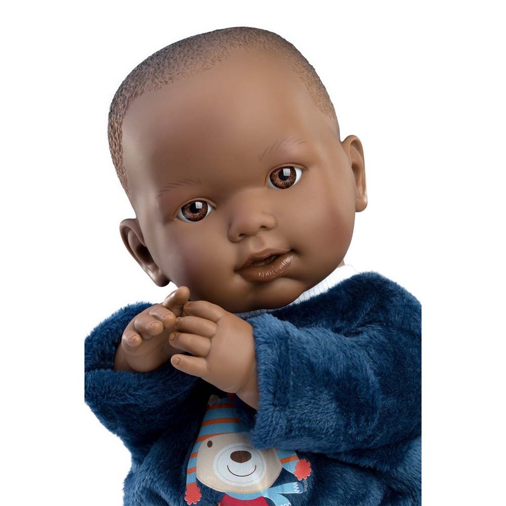 Llorens - Baby Boy Doll with Clothing & Pacifier: Zareb - 42cm - Image 2