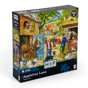 House of Puzzles - Appletree Lane - 1000 Piece Jigsaw Puzzle