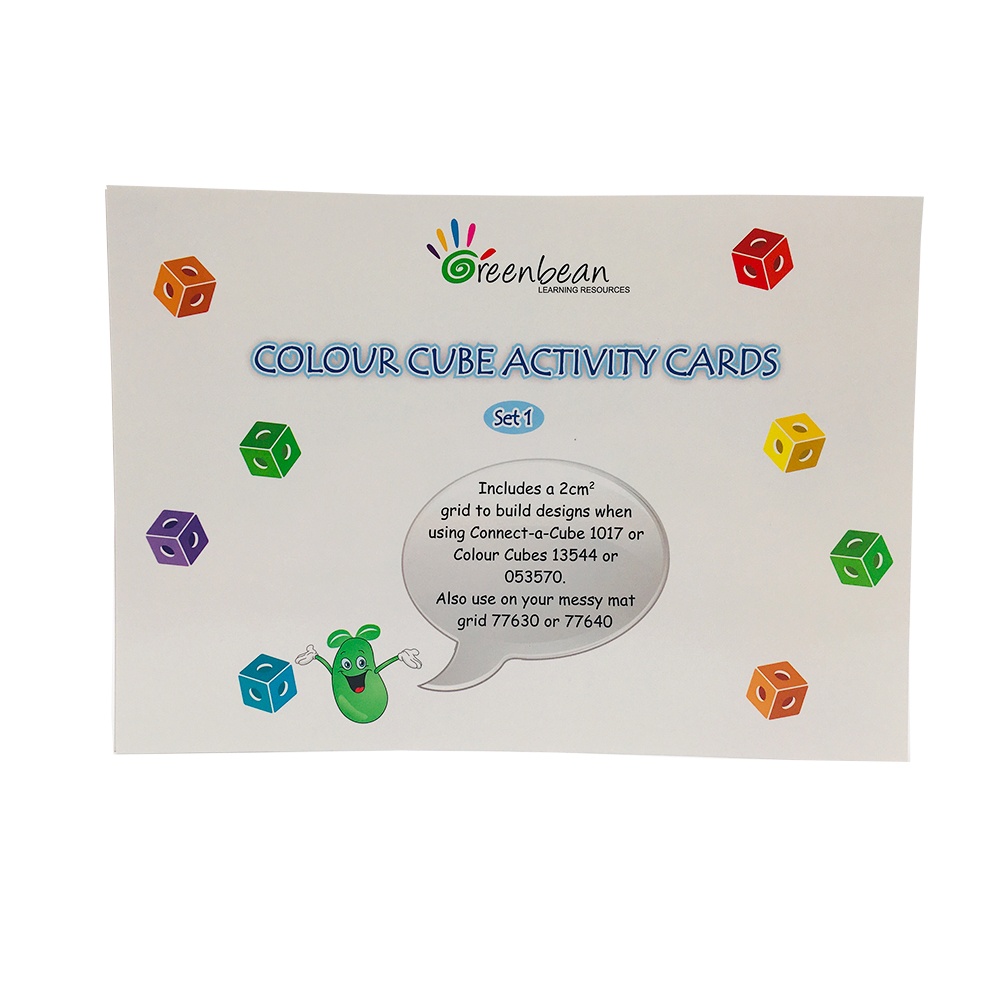 Greenbean - Activity Cards Connect A Cube Set 1 - Image 2