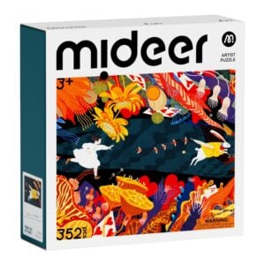 Mideer - Artist Puzzle: Alice in Wonderland - 352 Piece Illustrated Jigsaw for Kids