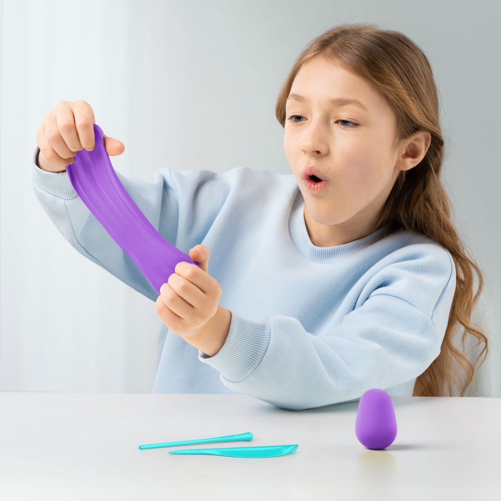 Hey Clay - Modelling Air-Dry Clay with Fun Interactive App - Rainbow Unicorns, 15 cans - Image 3
