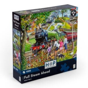 House of Puzzles - Full Steam Ahead - 1000 Piece Jigsaw Puzzle
