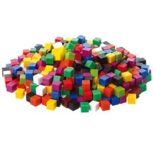 EDX Education - 1cm Cubes - 1000pcs Polybag