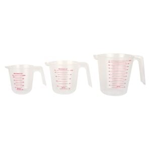 EDX Education - Measuring Jugs With Imperial Markings - 3pcs