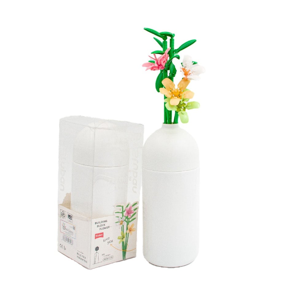 Sluban Building Set: Pleyerid - Flowers - Freesia - 241pcs