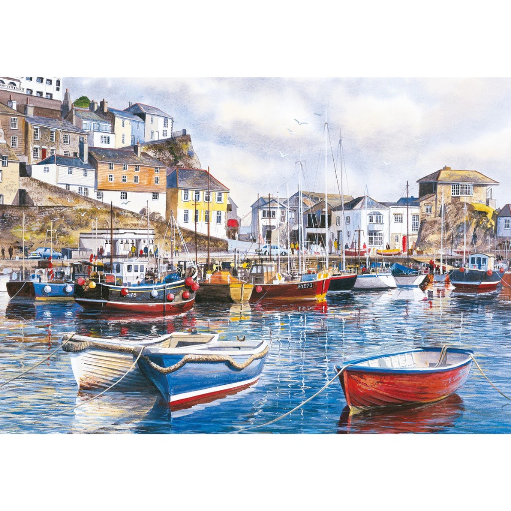 Gibsons - Cornwall by the Sea - 4 x 500 Piece Jigsaw Puzzles - Image 2