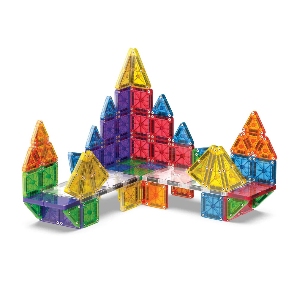 Magna-Tiles - Magnetic Construction Set - microMAGS Deluxe Set - 70pcs - Image 4