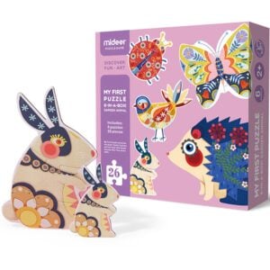 Mideer - My First Puzzle for Kids - Garden Animals - 26pcs