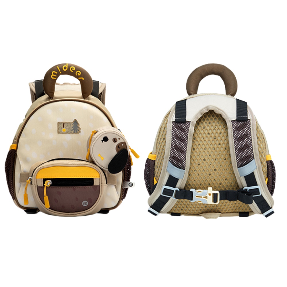 Mideer - 3-in-1 Kids Outing Backpack with Anti-Lost Whistle - Drowsy Doggie - Image 3