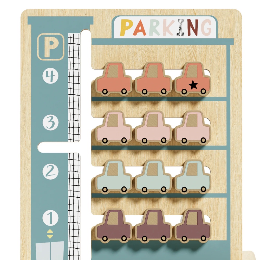 TopBright - Montessori Parking Challenge: Sliding Puzzle Board Game for Kids - Image 5