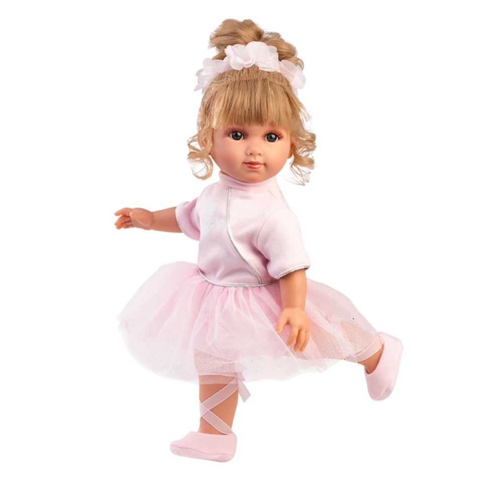Llorens - Baby Girl Doll with Clothing & Accessories: Elena Ballet - 35cm - Image 6