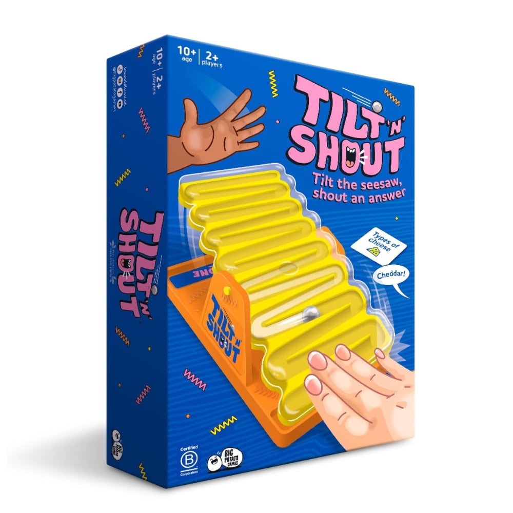 Big Potato Games - Tilt and Shout - A shouty-outy category game - 2+ Players - Image 5