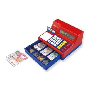 Learning Resources - Pretend & Play® - Calculator Cash Register with UK Currency
