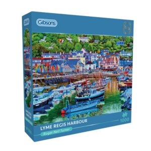 Gibsons - Lyme Regis Harbour - 1000 Piece Jigsaw Puzzle