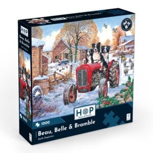 House of Puzzles - Beau, Belle & Bramble - 1000 Piece Jigsaw Puzzle