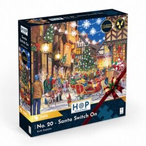 House of Puzzles - No.20 - Santa Switch On - 1000 Piece Jigsaw Puzzle