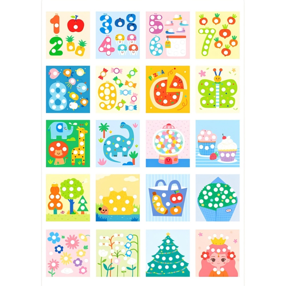 Jar Meló - Dot Sticker Stamper & Reusable Stickers - 600 Pieces - Image 5