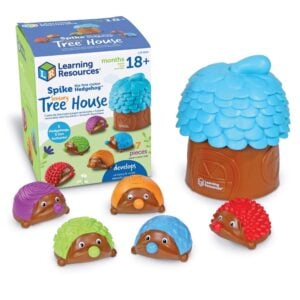 Learning Resources - Spike the Fine Motor Hedgehog® Sensory Tree House