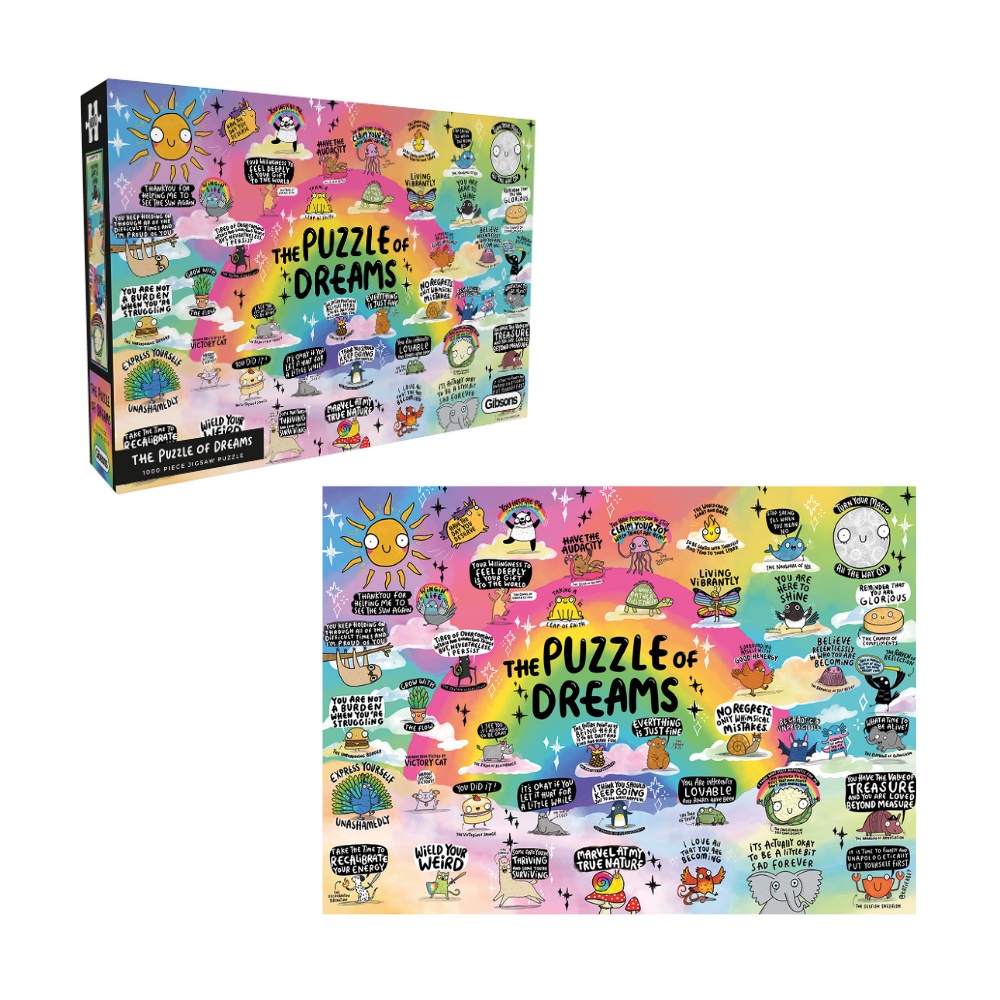 Gibsons - The Puzzle of Dreams - 1000 Piece Jigsaw Puzzle - Image 5