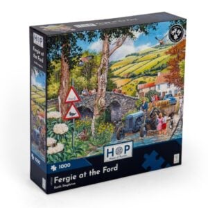 House of Puzzles - Fergie At The Ford - 1000 Piece Jigsaw Puzzle