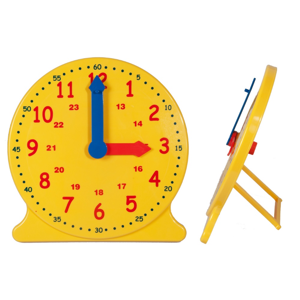 Greenbean - Demo Clock 12-Hour 30cm - Time Teaching Aid for Classroom - Image 2